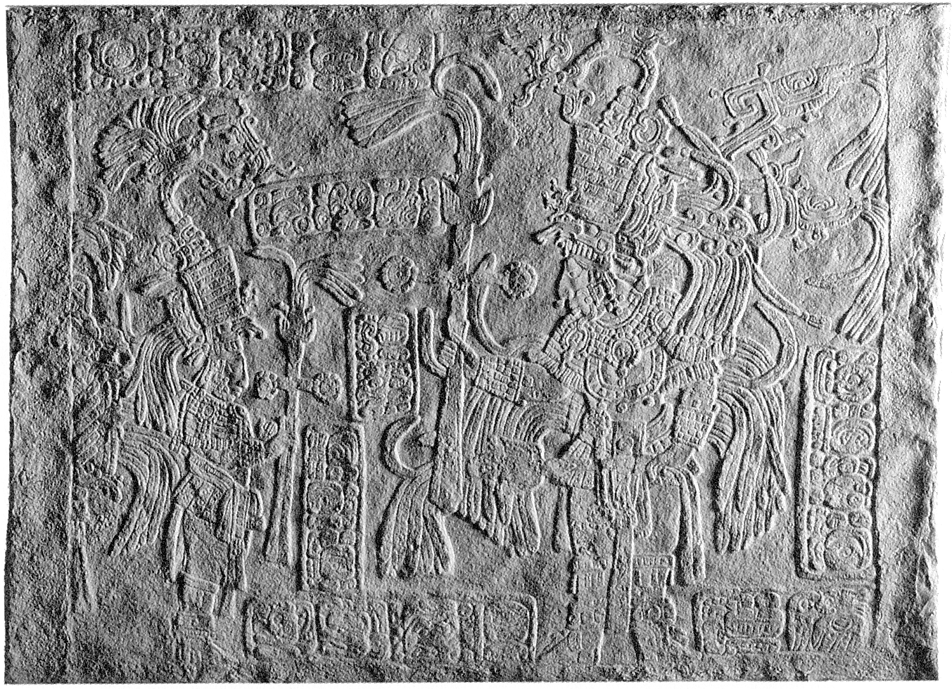 Photo of Lintel 2 Yaxchilan