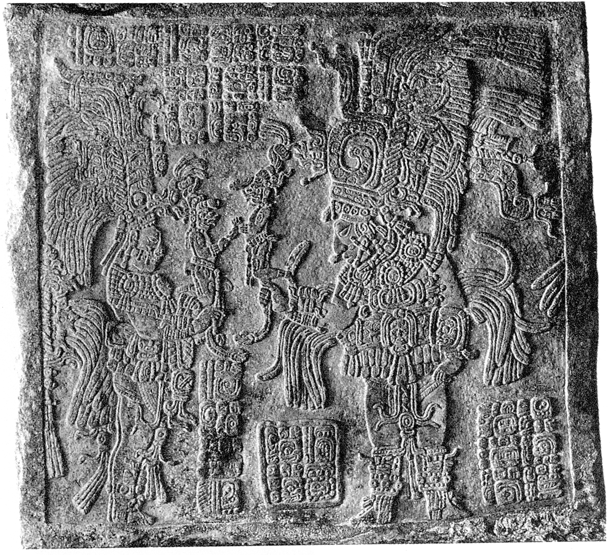 Photo of Lintel 3 Yaxchilan