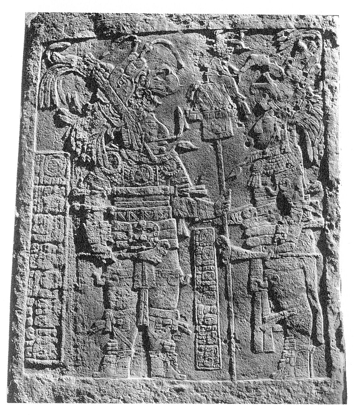 Photo of Lintel 6 Yaxchilan