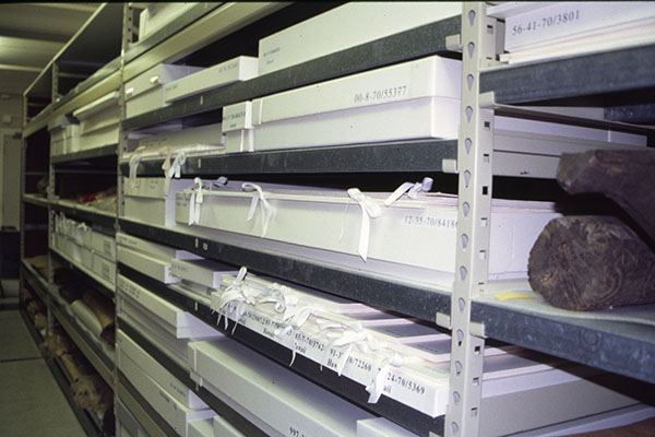 Rehoused barkcloth new storage