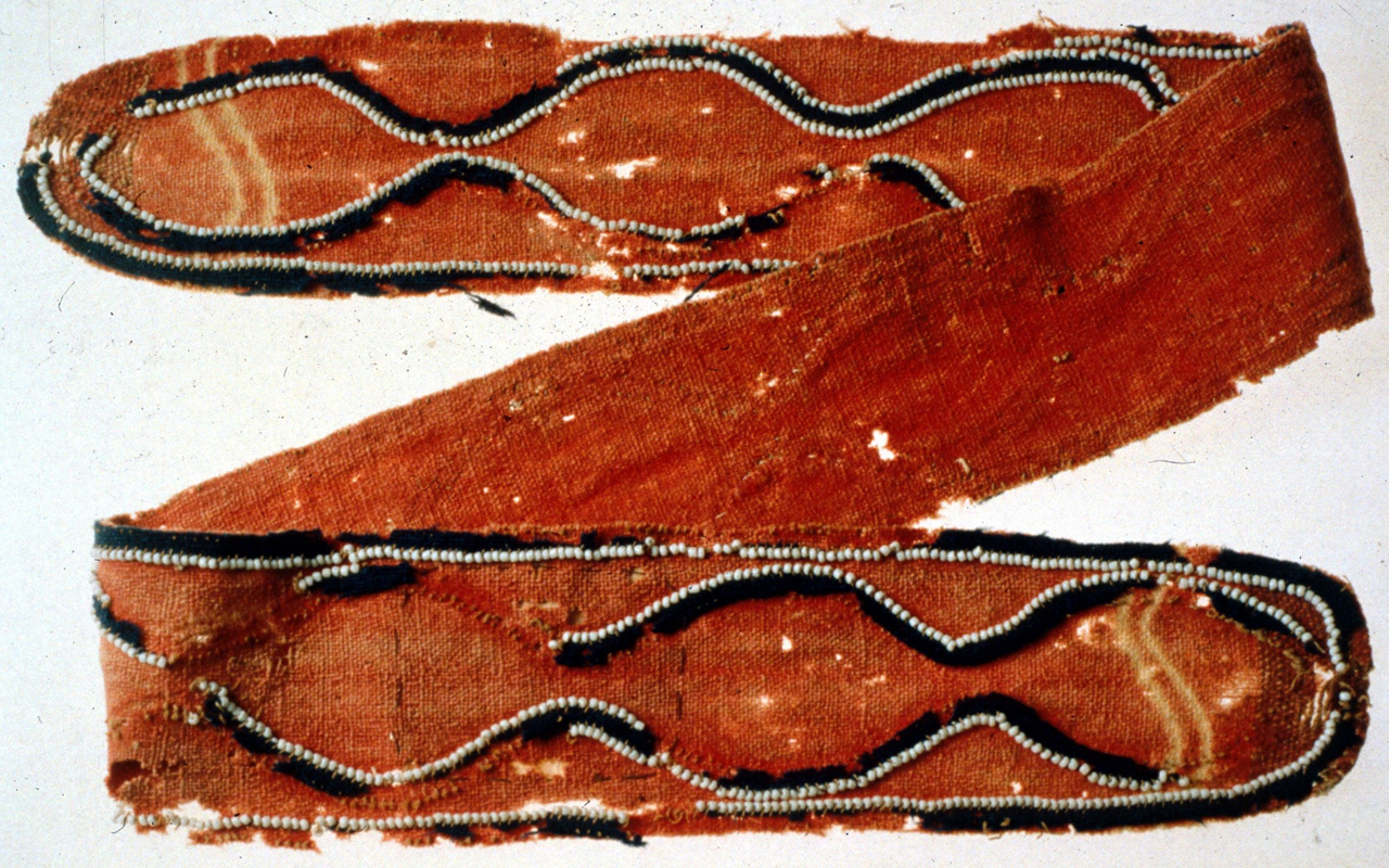 King Philip's Red Wool Sash