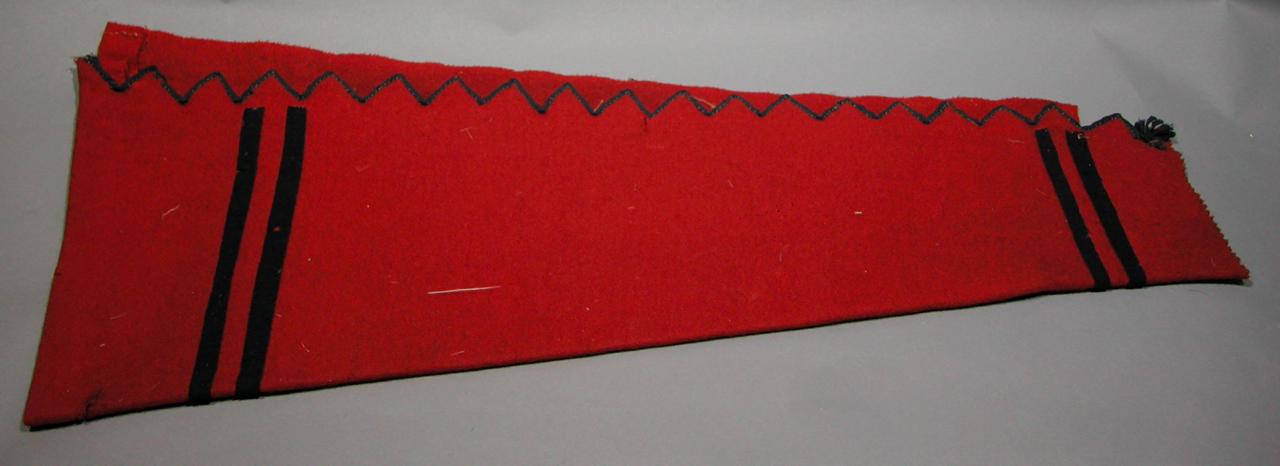red wool legging