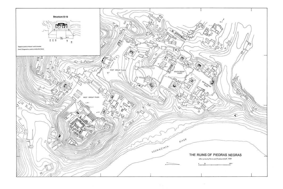 Map of Piedras Negras
