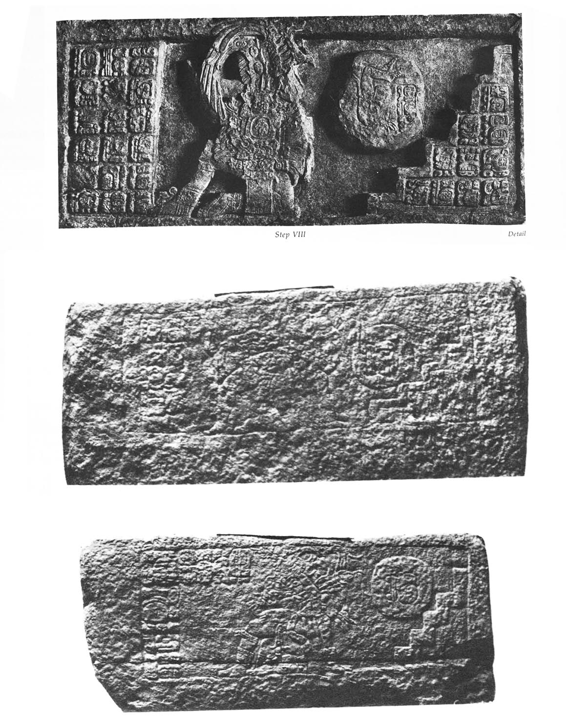 Photo of Yaxchilan Stairway 2, Steps 8 to 10