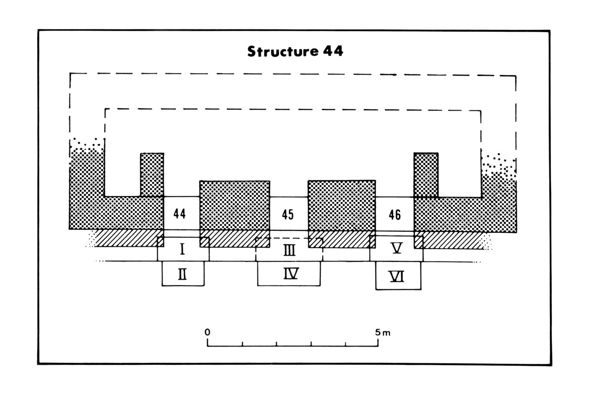 Drawing of Yaxchilan Stairway 3
