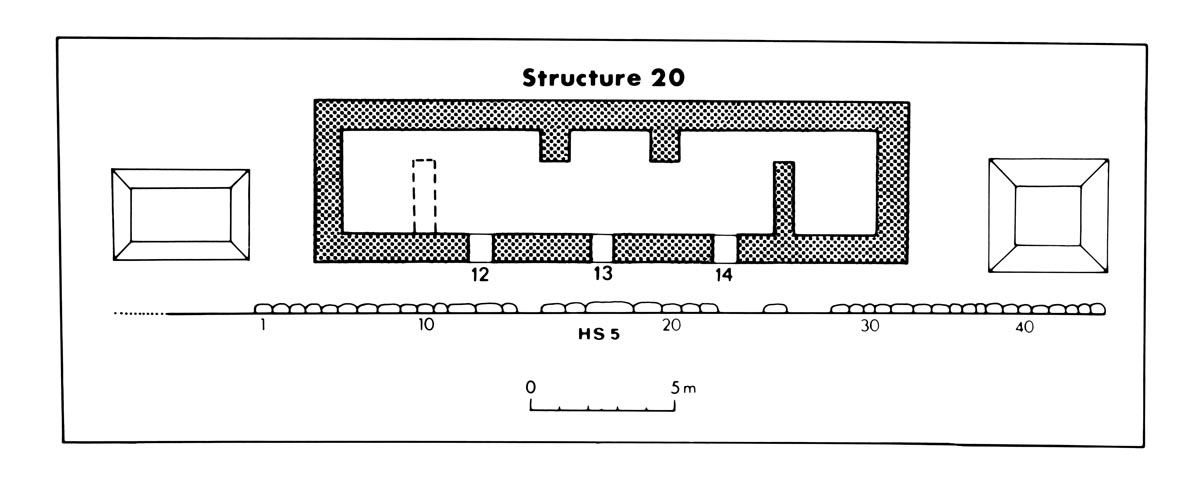 Drawing of Yaxchilan Stairway 5