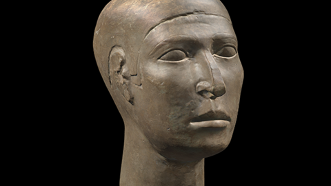 3d model of reserve head of nefer, egypt.