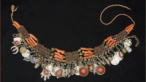 clove necklace.