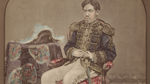 portrait of meiji emperor.