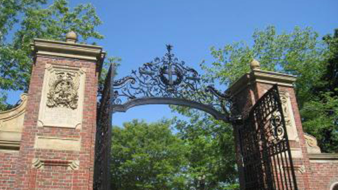 harvard yard gates.