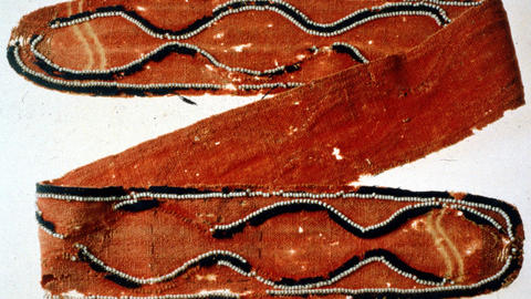 King Philip's Red Wool Sash
