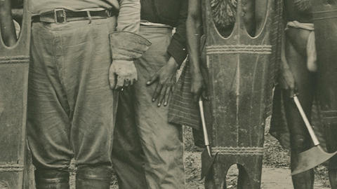 Detail of Peabody Museum photograph chosen by Ricardo Punzalan.