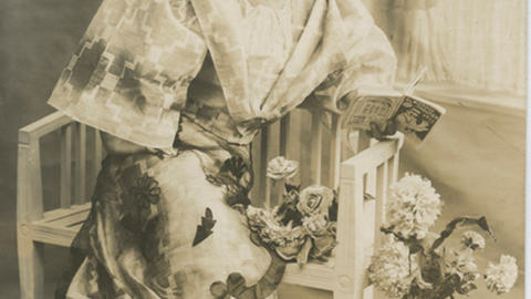 Detail of Peabody Museum photograph chosen by Marie Wasnock.