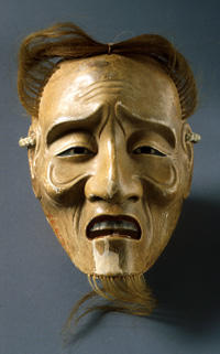 Noh mask. circa 1750–1780.