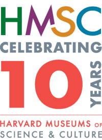 HMSC 10-year anniversary logo.