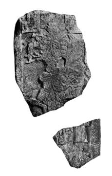 Photo of Itzimte, Stela 10, front, 2004.15.5.8.9