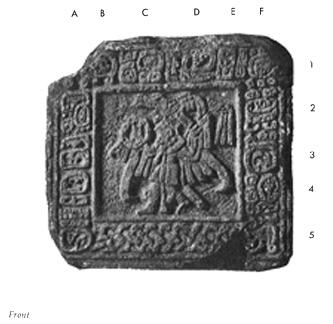 Photo of Itzimte, Stela 12, front, 2004.15.5.8.11