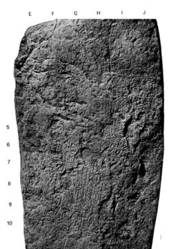 Photo of Naranjo, Stela 18, back, 2004.15.5.2.31