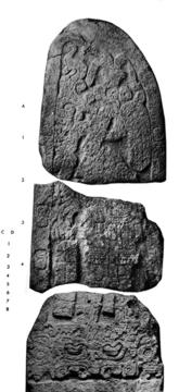 Photo of Pixoy, Stela 1, front.