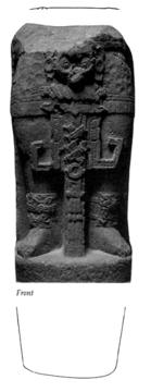Photo of Tonina, Monument 28, front, 2004.15.5.15.3