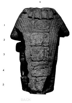 Photo of Tonina, Monument 29, back, 2004.15.5.15.10