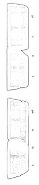Drawing of Tonina, Monument 44, sides, 2004.15.6.15.41
