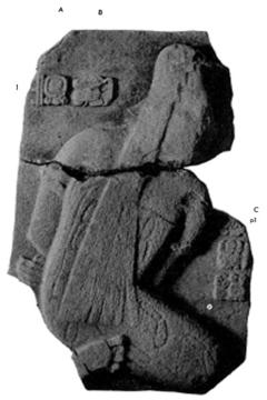 Photo of Tonina, Monument 99, front, 2004.15.5.15.116