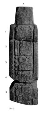 Photo of Tonina, Monument 101, back, 2004.15.5.15.123