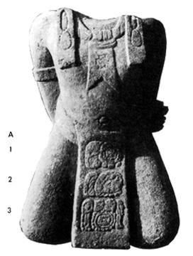 Photo of Tonina, Monument 108, front, 2004.15.5.16.4
