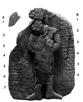 Photo of Tonina, Monument 126, front, 2004.15.5.16.28