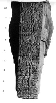 Photo of Tonina, Monument 134, back, 2004.15.5.16.36
