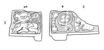 Drawing of Tonina, Miscellaneous 2, box, frag. C, 2004.15.6.16.35