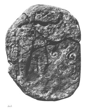 Photo of Uaxactun, Stela 10, back, 2004.15.5.13.31
