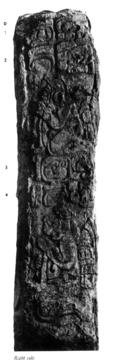 Photo of Uaxactun, Stela 20, right, 2004.15.5.13.62