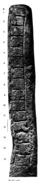 Photo of Uaxactun, Stela 22, right, 2004.15.5.13.69