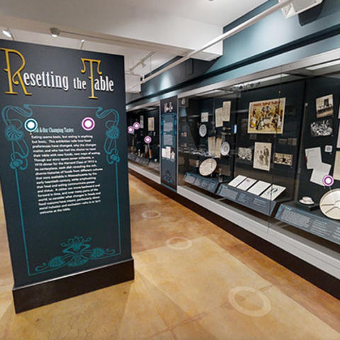 3D digital view of museum.