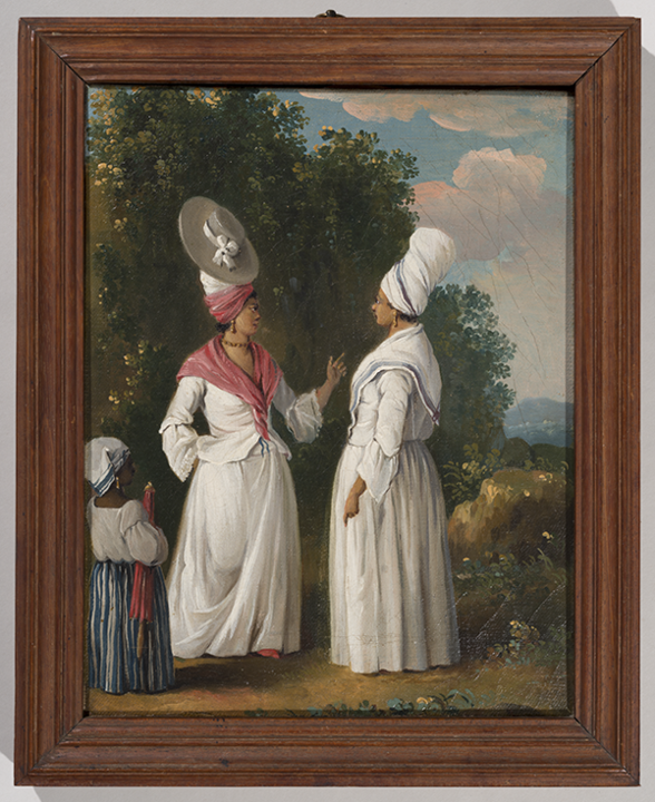 Oil painting by French artist&nbsp;Augustin Brunias&nbsp;entitled&nbsp;