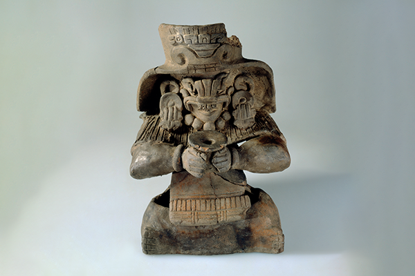zapotec effigy ceramic figure.