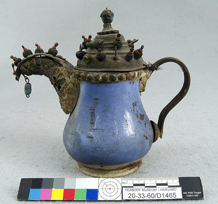 Blue teapot