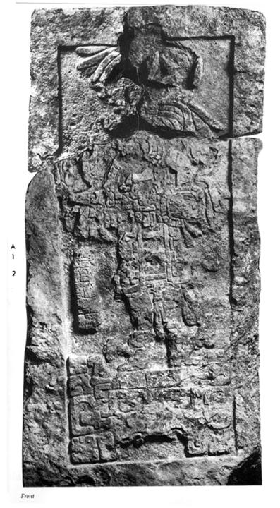 Photo of La Honradez, Stela 5, front, 2004.15.5.12.29