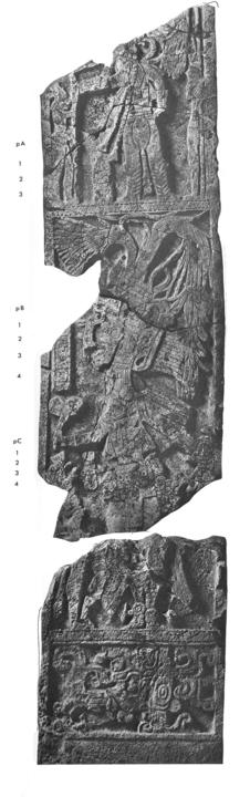 Photo of Itzimte, Stela 3, front, 2004.15.5.8.2