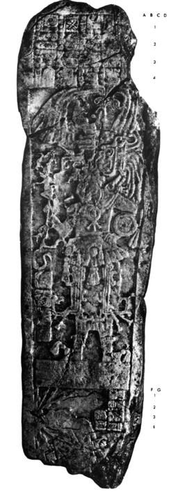 Photo of Ixkun, Stela 4, front, 2004.15.5.4.5