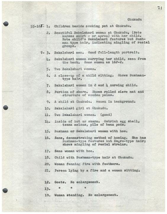 Typed catalog page