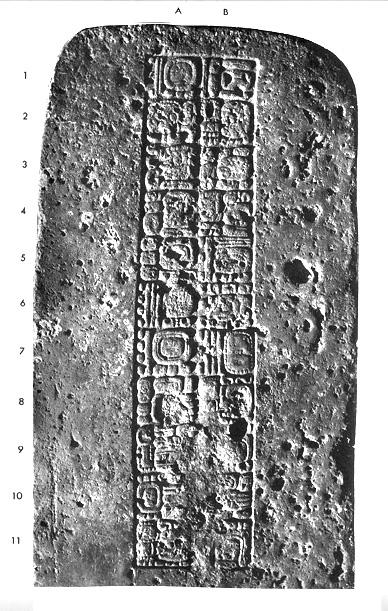 Photo of Naranjo, Stela 10, front, 2004.15.5.2.17