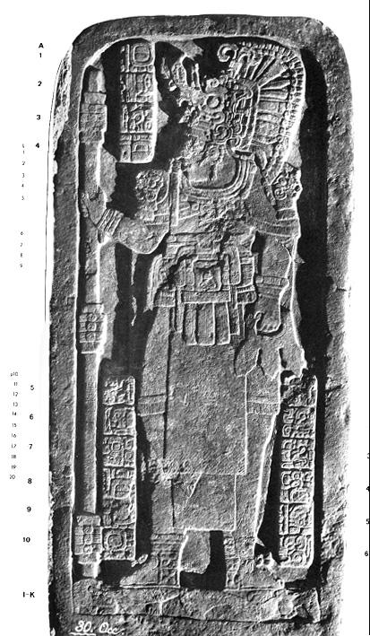 Photo of Naranjo, Stela 30, front, 2004.15.5.3.10