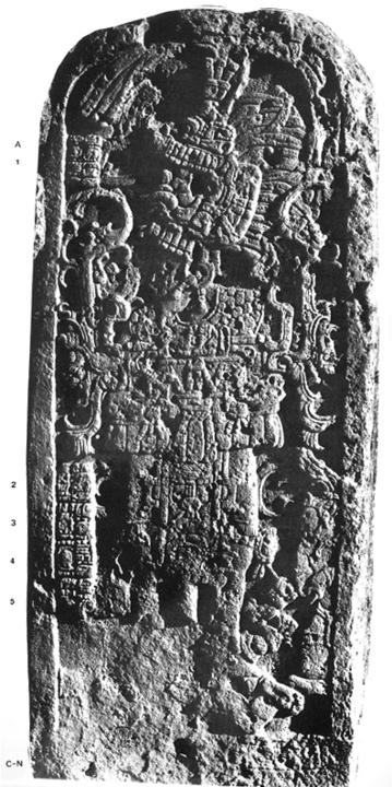 Photo of Naranjo, Stela 7, front, 2004.15.5.2.13