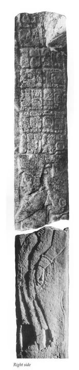 Photo of Piedras Negras, Stela 11, right