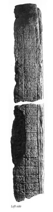 Photo of Piedras Negras, Stela 12, left