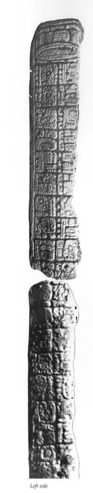 Photo of Piedras Negras, Stela 3, left