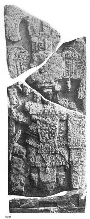 Photo of Piedras Negras, Stela 9, front